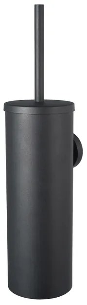 Haceka Kosmos Toiletborstelhouder - gesloten - wandmodel - mat zwart 1208529