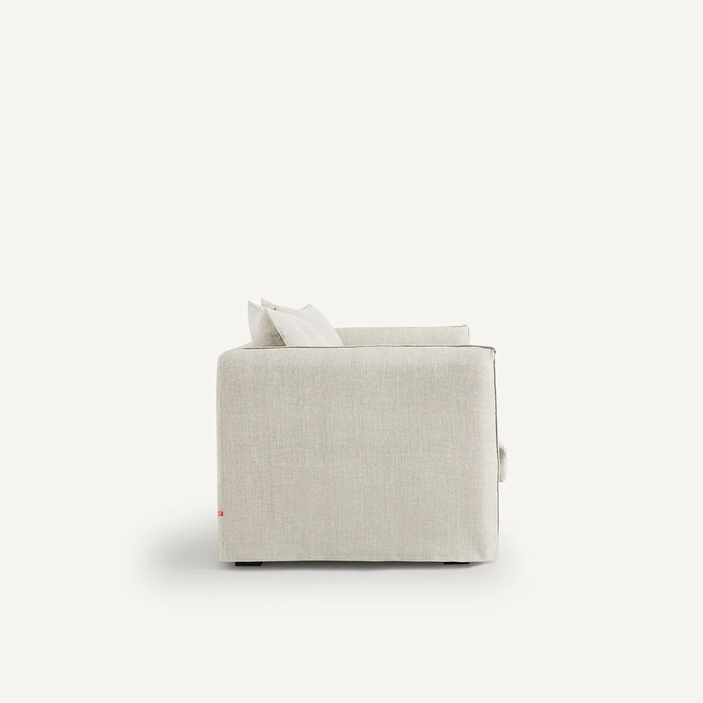 2-zits bank van katoen en linnen, Néo Chiquito