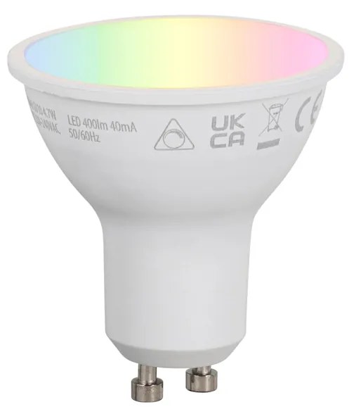 Buitenlamp Set van 3 smart wandlampen zwart 2-lichts IP44 - Baleno Modern GU10 IP44 Buitenverlichting