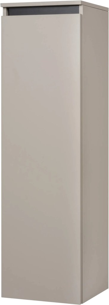 Saqu Gaia halfhoge kast links 35x34x120cm mat greige