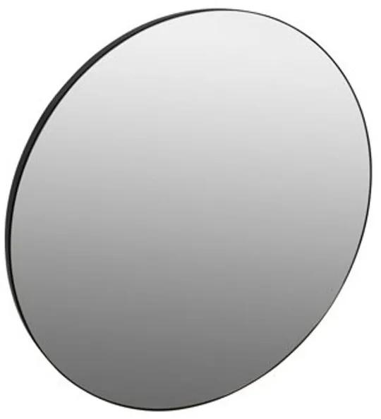 Plieger Nero Round spiegel rond 120cm met zwarte lijst 0800306