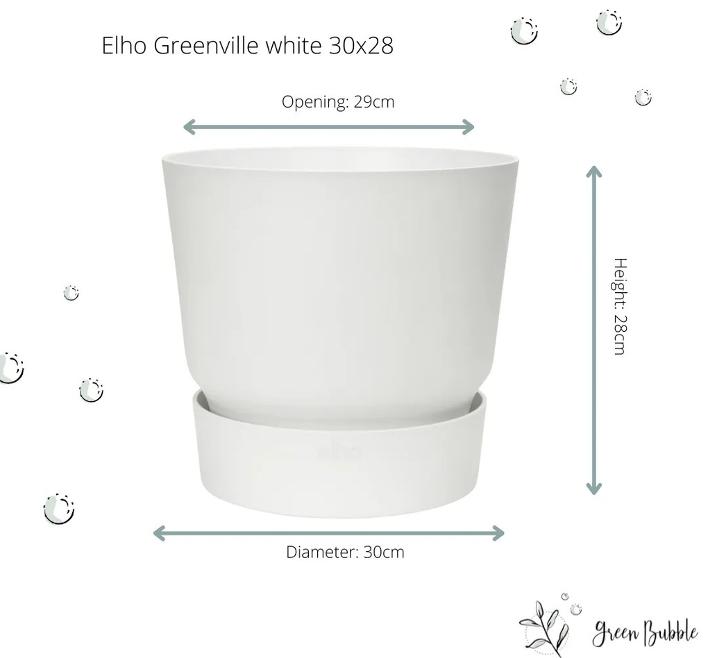 Pot Elho Greenville wit