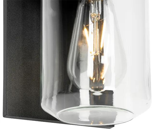 Buitenlamp Moderne wandlamp zwart IP54 - Marshall Modern E27 IP54 Buitenverlichting cilinder / rond