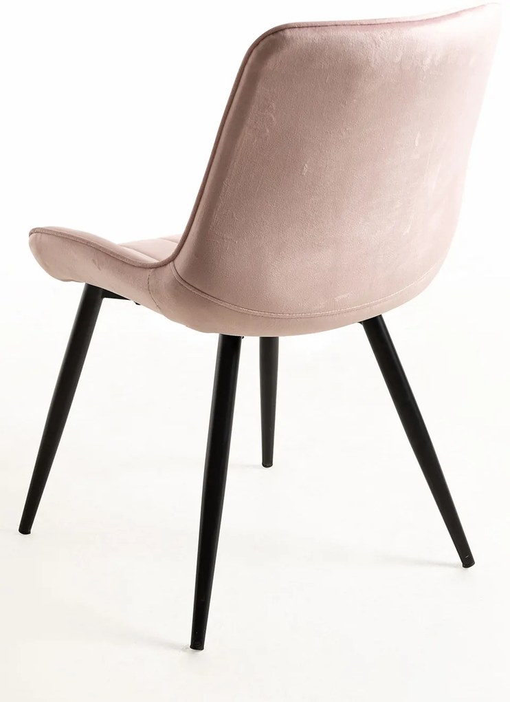 Set van 2 Lene Fluwelen Stoelen