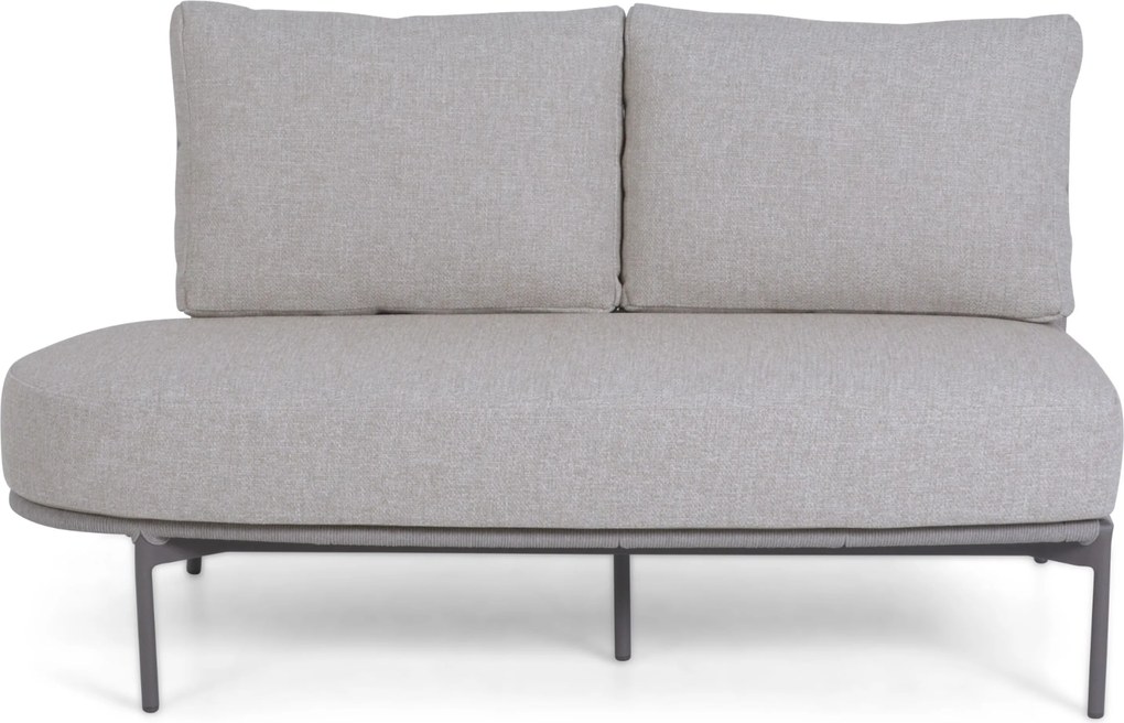 Hoek loungeset 5 personen Rope Grijs  4 Seasons Outdoor Florence/Riah