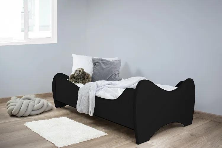 Peuterbed Top Beds Midi 70x140 Black Incl. Matras