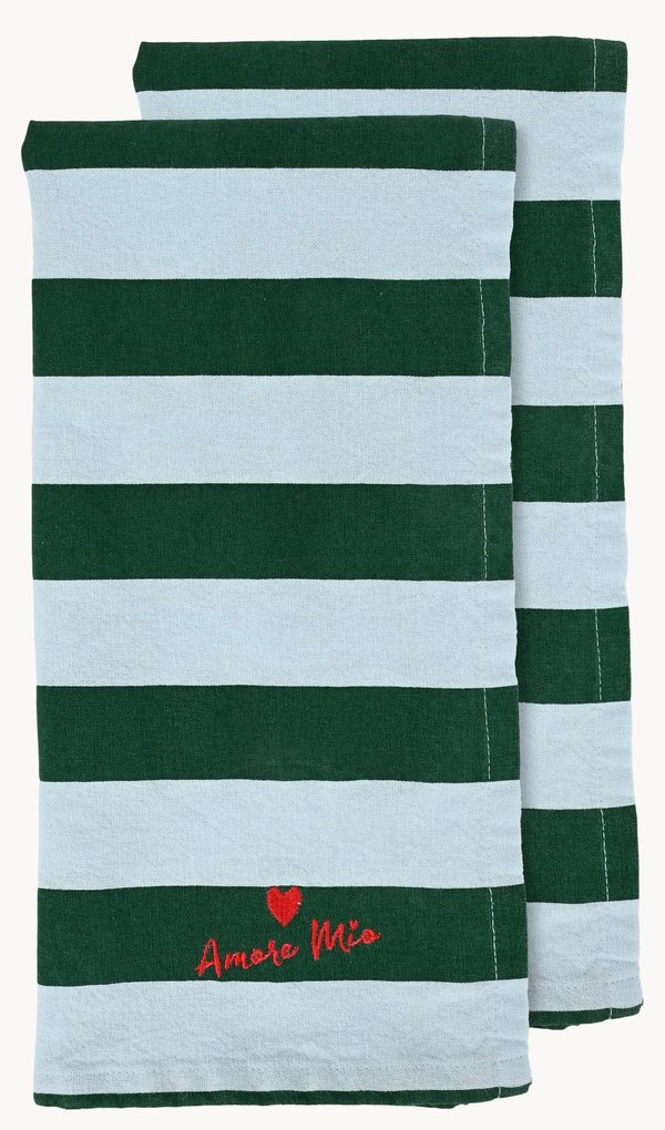 Theedoeken Love, 2 stuks