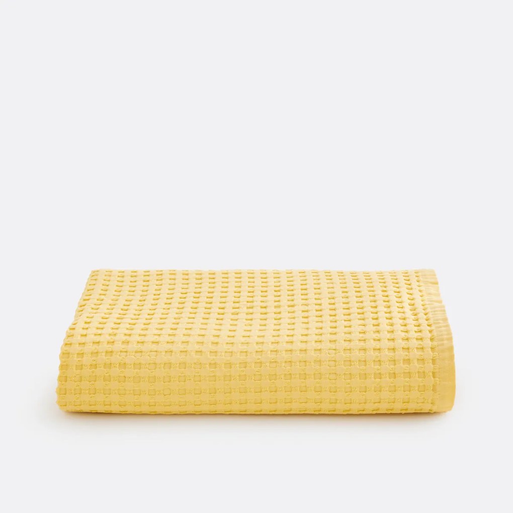 Badlaken in katoen met gewafeld effect, Tifli