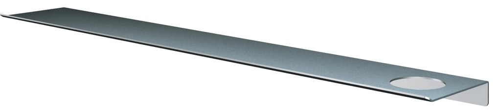 Hotbath &More planchet 80cm met uitsparing voor een zeepdispenser of beker RVS