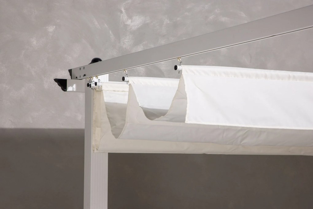 The Outsider Pergola Eva - Wit - Aluminium - 295x295cm - The Outsider