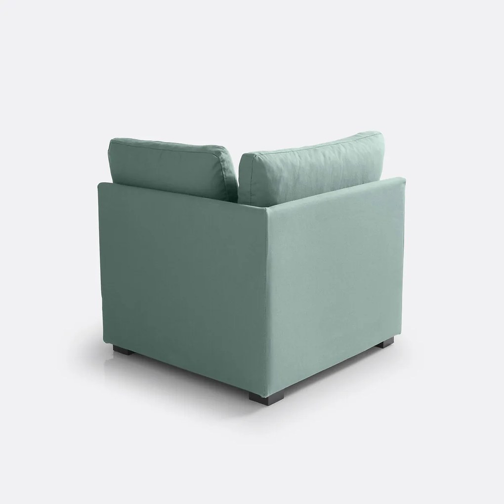 Hoekfauteuil, katoen, Robin