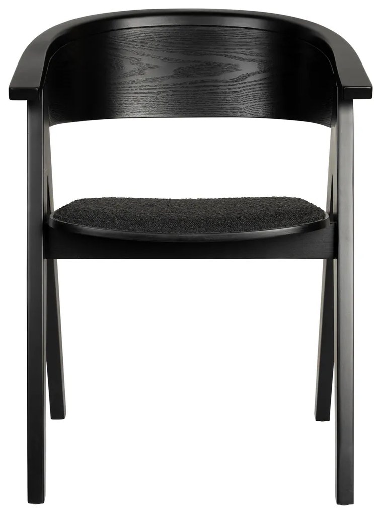 Zuiver Ndsm Design Eetkamerstoel Zwart Hout