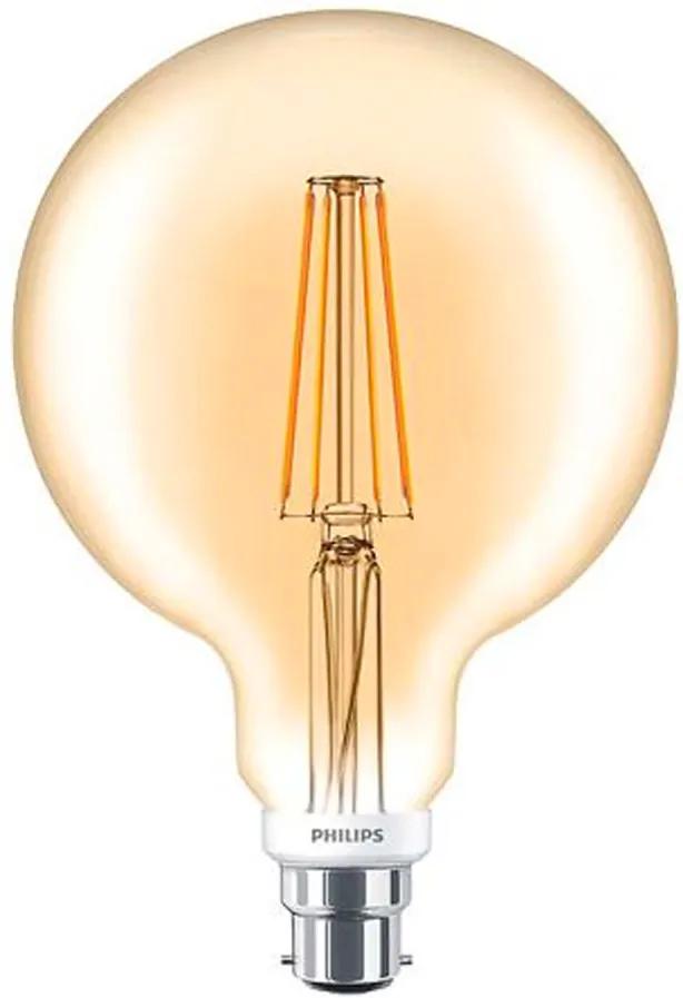 Philips Classic LEDglobe B22 7W 820 Goud | Dimbaar - Vervanger voor 50W