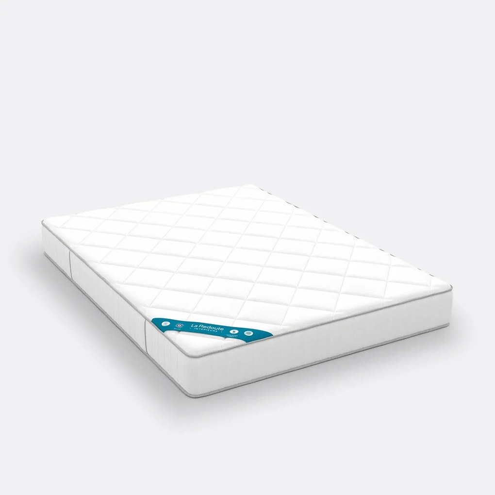 Matras in latex, half stevig, 15 cm, 3 zones