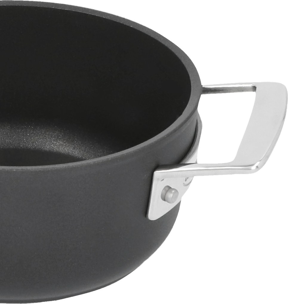 Demeyere Alu Pro 5 Kookpan met deksel Duraslide Titanium 16 cm / 1,4 l - Alu Pro 5 - Demeyere