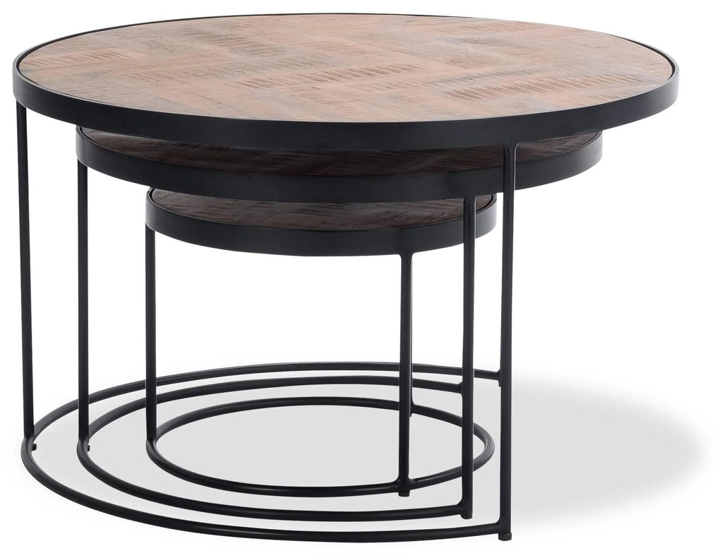 Set van 3 salontafels Hurley | Cozyhouse