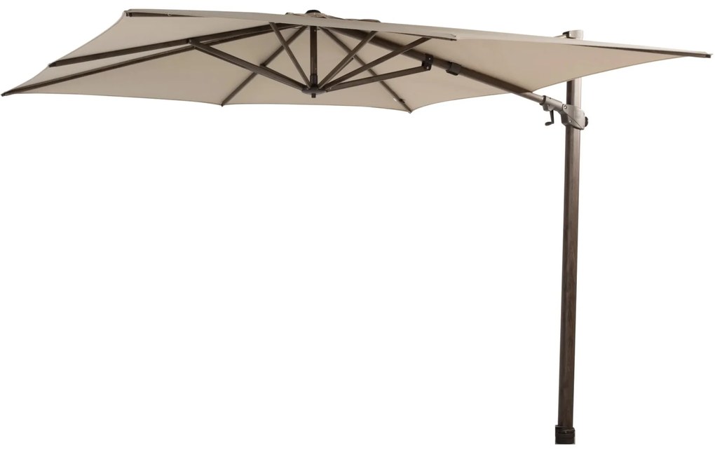 Siesta premium zweefparasol 300x300 cm wenge frame beach 4 Seasons Outdoor