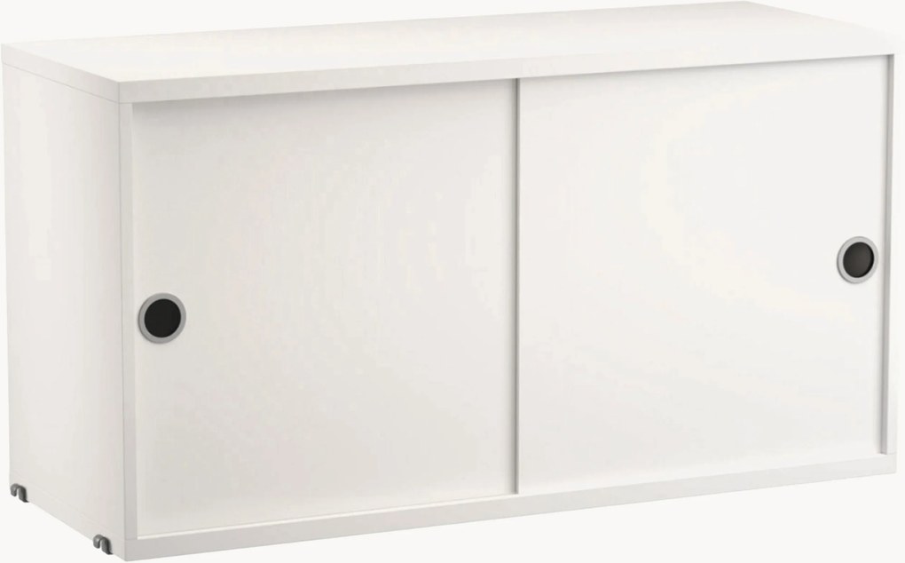 Kast String System met schuifdeuren, B 78 x D 30 cm