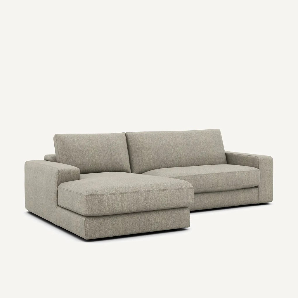 Hoekbank in tweed, Skander