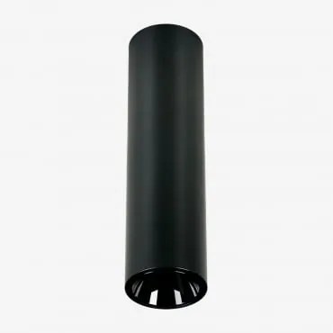 Led-opbouwplafondlamp Rond Ø4 Cm Voor Buiten In Aluminium Luisiana Warm Wit 2700k & Zwart & 3 W & 38º - Sklum