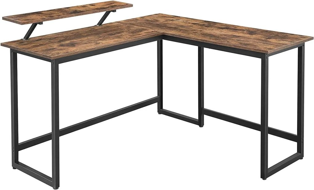 Hoekbureau Ludo met monitorstandaard | BOSTIC