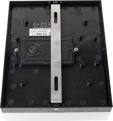 Buiten wandlamp zwart IP44 incl. LED met schemersensor - Dualy