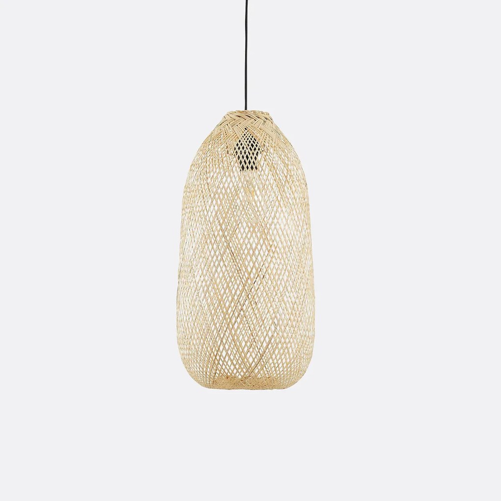 Hanglamp in bamboe Ø30 cm, Ezia