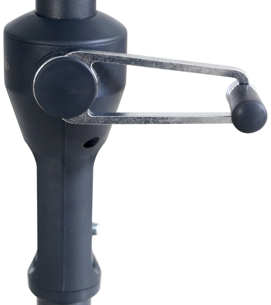 Camello Valerio Stokparasol M (excl. Voet) Aluminium Wit