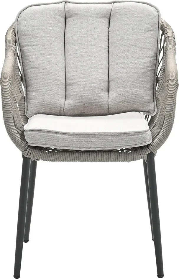 Garden Impressions Patricia dining fauteuil - donker grijs