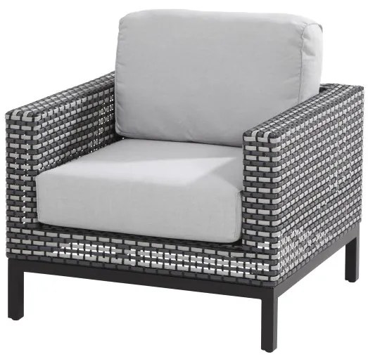 4 Seasons Outdoor | Dias loungestoel  Loungestoel    zwart weerbestendig