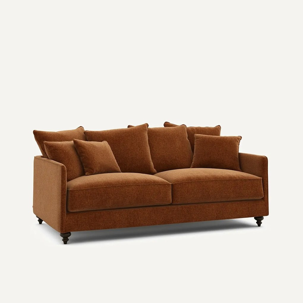 Slaapbank, chenille fluweel, LAZARE