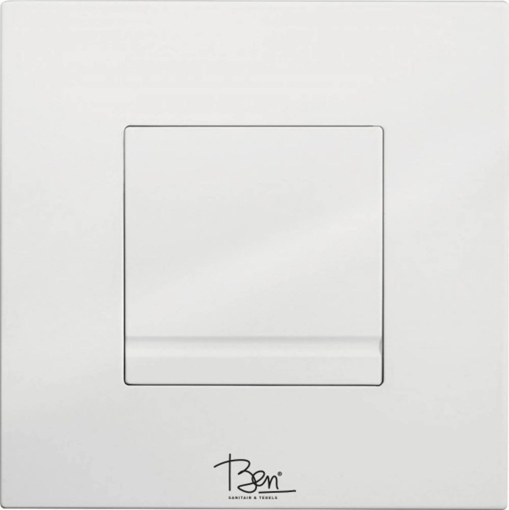 Ben Style Drukplaat 16x16 cm Wit