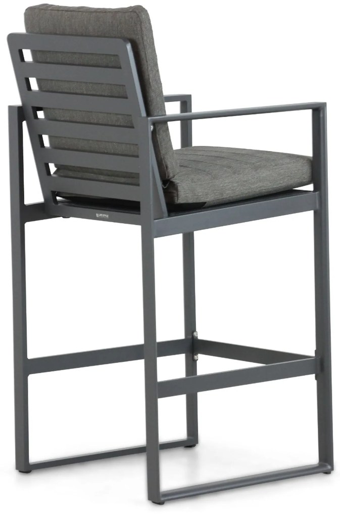 Barstoel Aluminium Grijs-antraciet Lifestyle Garden Furniture Nuno