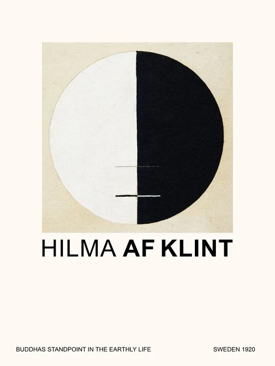 Kunstreproductie Buddhas Standpoint in the Earthly Life (Special Edition) - Hilma af Klint