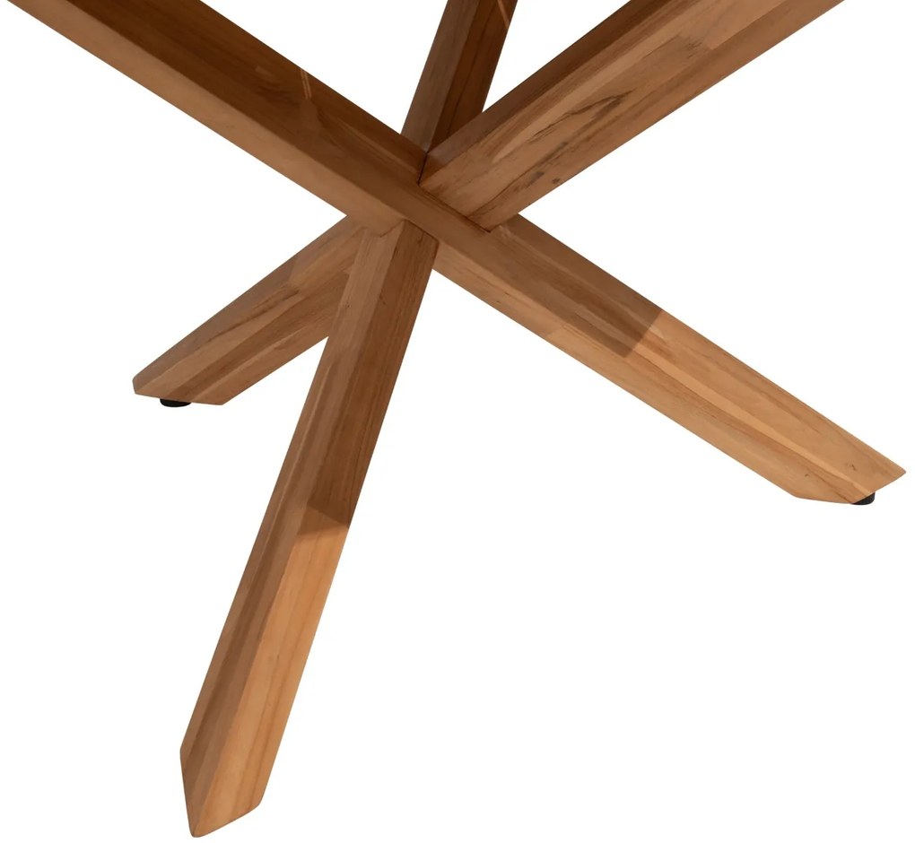 Taste Prado tuintafel - Ø130 cm. rond - teakhout