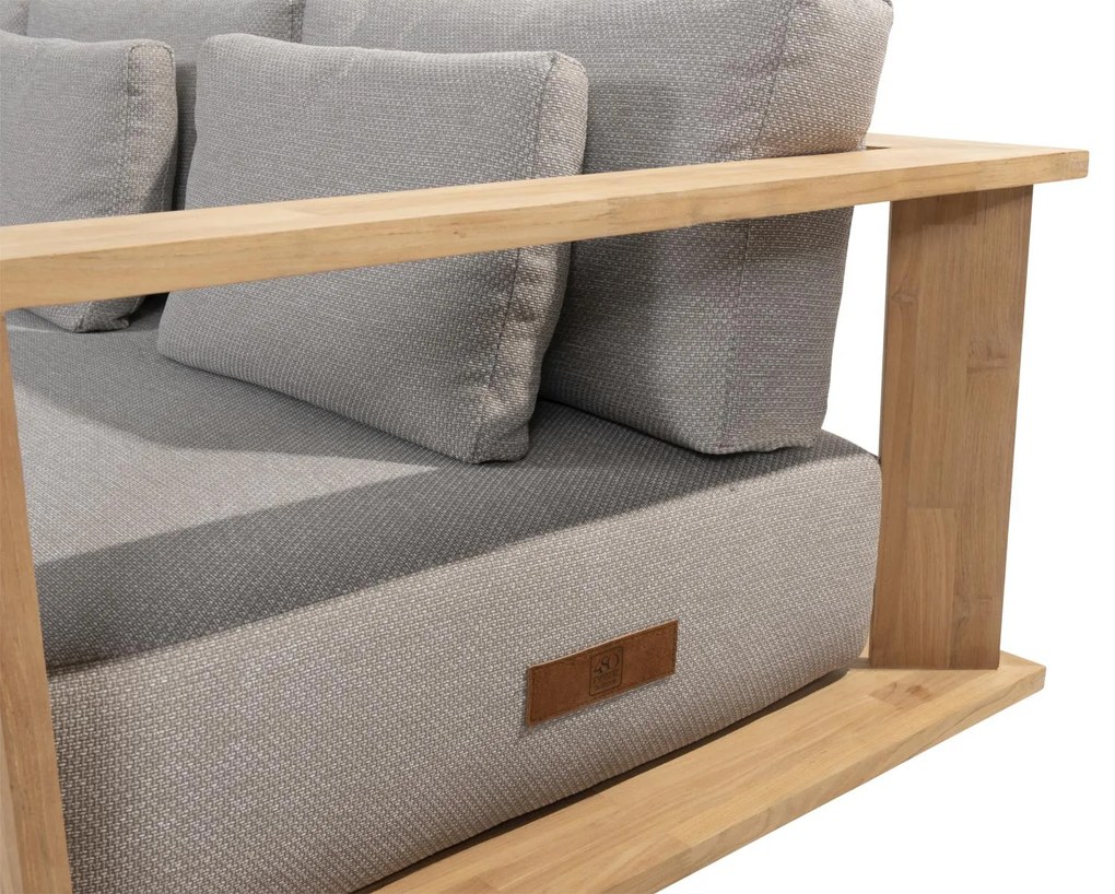 4 Seasons Outdoor Eternity hoekbank teak SALE Loungeset    weerbestendig