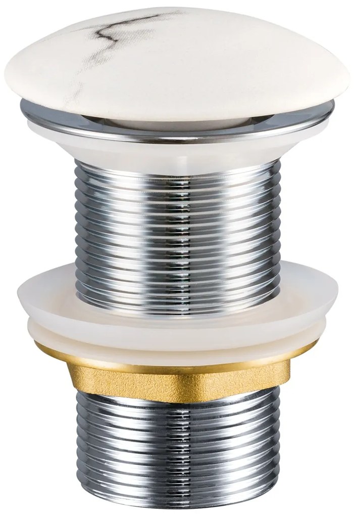 Comad afvoerplug met clicksysteem marmer licht