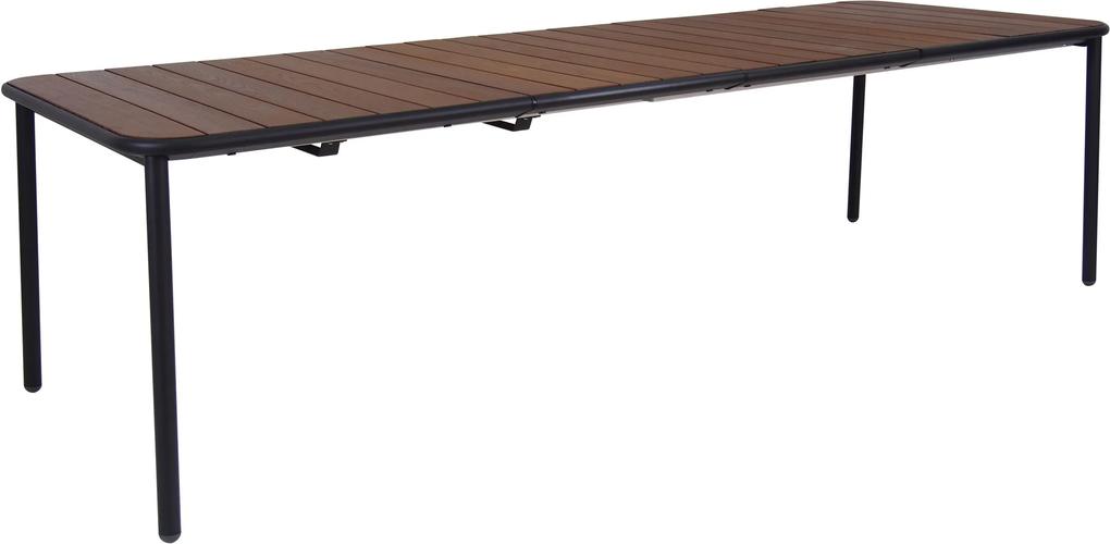 Emu Yard Extensible Table Ash tuintafel black 160-270x98