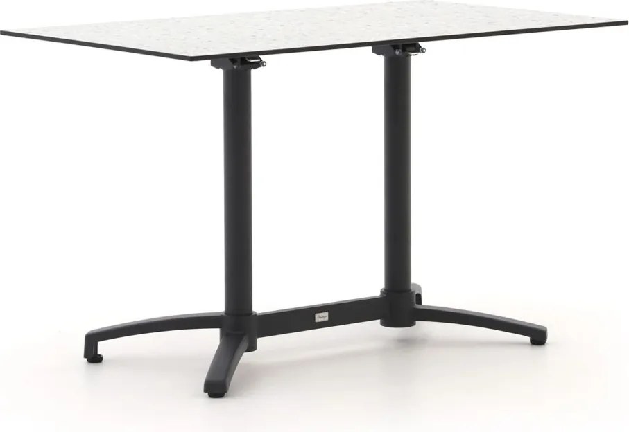 Inklapbare tafel Bellagio  | Vierkant  | Tuintafel Kunststof | 140x80cm | 4 personen | Kees Smit Tuinmeubelen