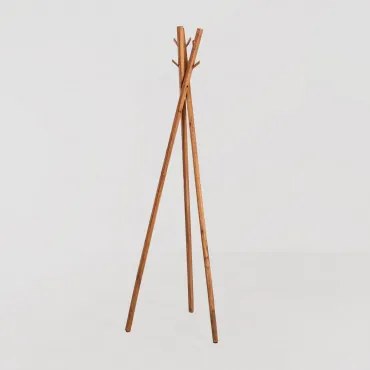 Staande Kapstok Van Gerecycled Hout Varah Gerecycled Hout - Sklum