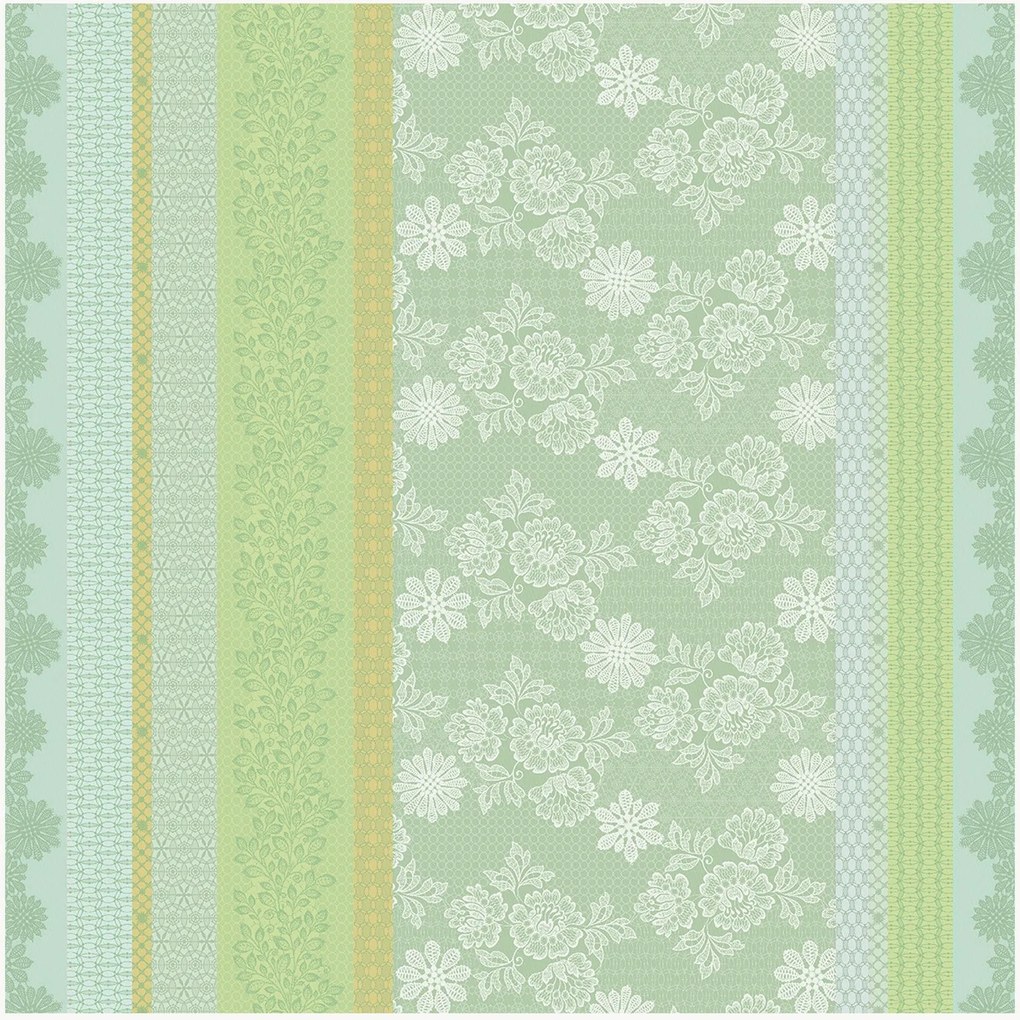 Jacquard tafelkleed Mille Lace Amande