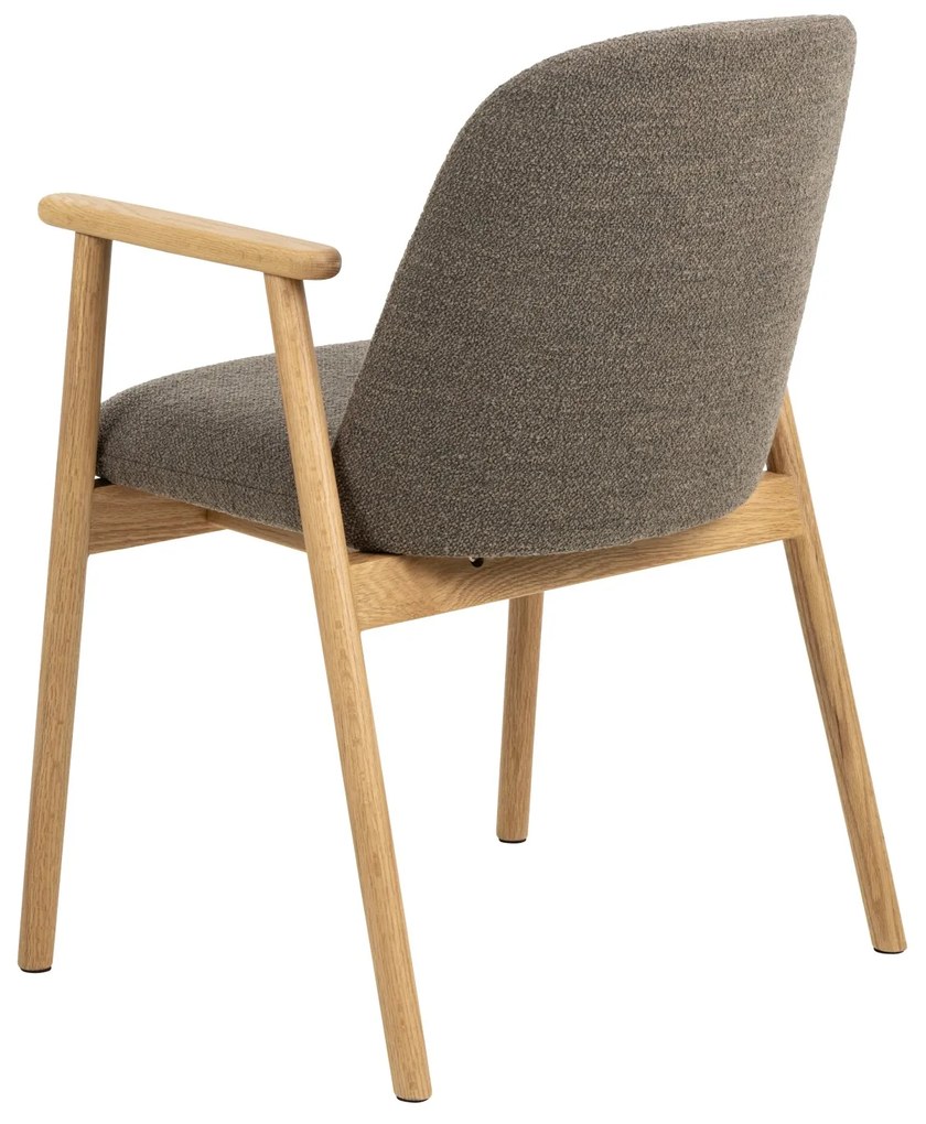RODERIC Taupebruin (Monza 40)/gelakt - HOUTEN STOEL VOOR WOONKAMER, EETKAMER, KEUKEN RETRO