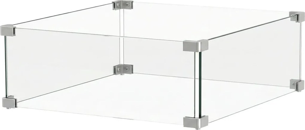 Happy Cocooning Glass-set Square - Voor Estate Square 88 - Gehard Glas