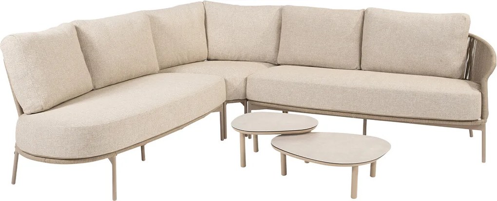 Taste by 4 Seasons Florence loungeset 5-delig - latte