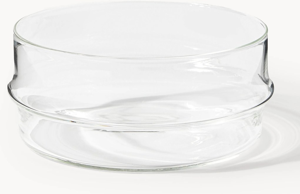 Kleine handgemaakte schalen Josh van borosilicaatglas, 4-delig