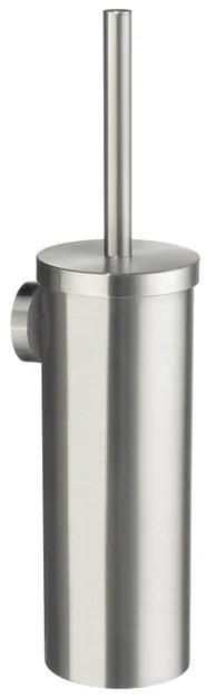 Smedbo Home Toiletborstelhouder - gesloten - wandmodel - geborsteld nikkel H332N