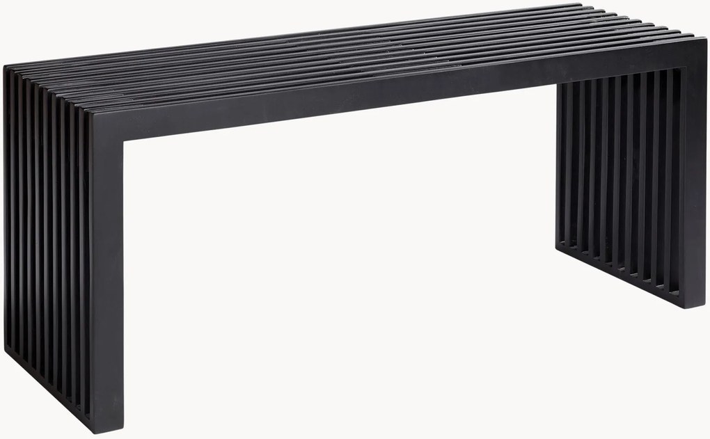 Zitbank Rib uit mahoniehout