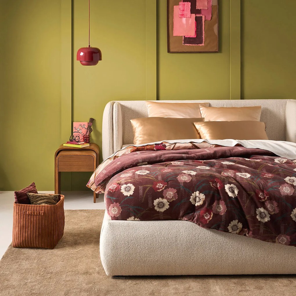 Dekbedovertrek van katoensatijn, Menaiki