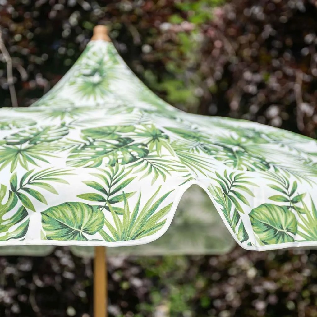 Garden Impressions Aloha stokparasol palm green Ø200 cm