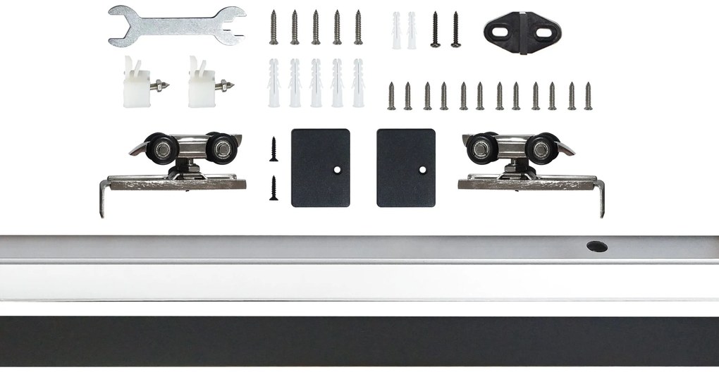 Schuifdeursysteem Aluminium Modern Zwart A10